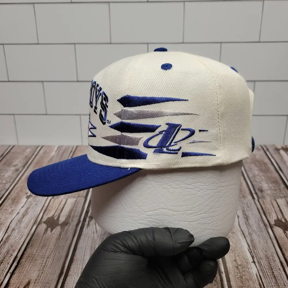 Vintage Dallas Cowboys Logo Athletic Pro Line Diamond Cut Snapback Hat NFL